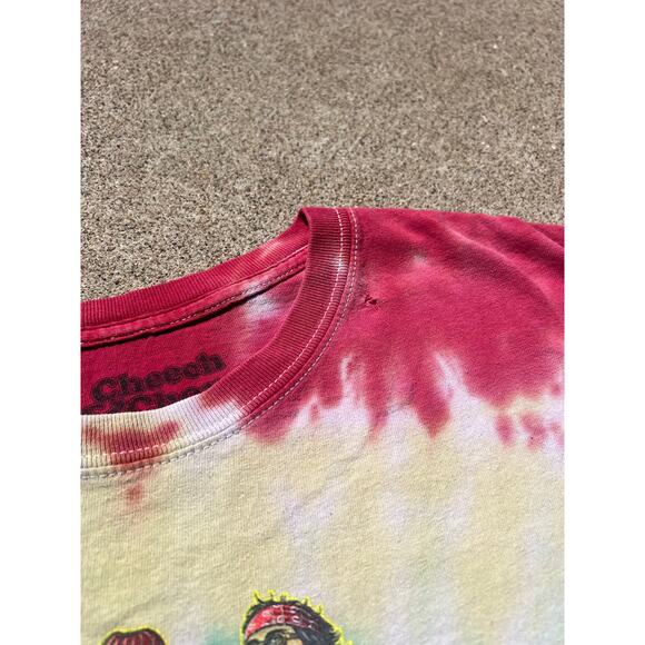 Vtg Y2K Cheech and Chong Unisex Size 2XL TieDye Graphic Short Sleeve Tee Shirt - Picture 4 of 6